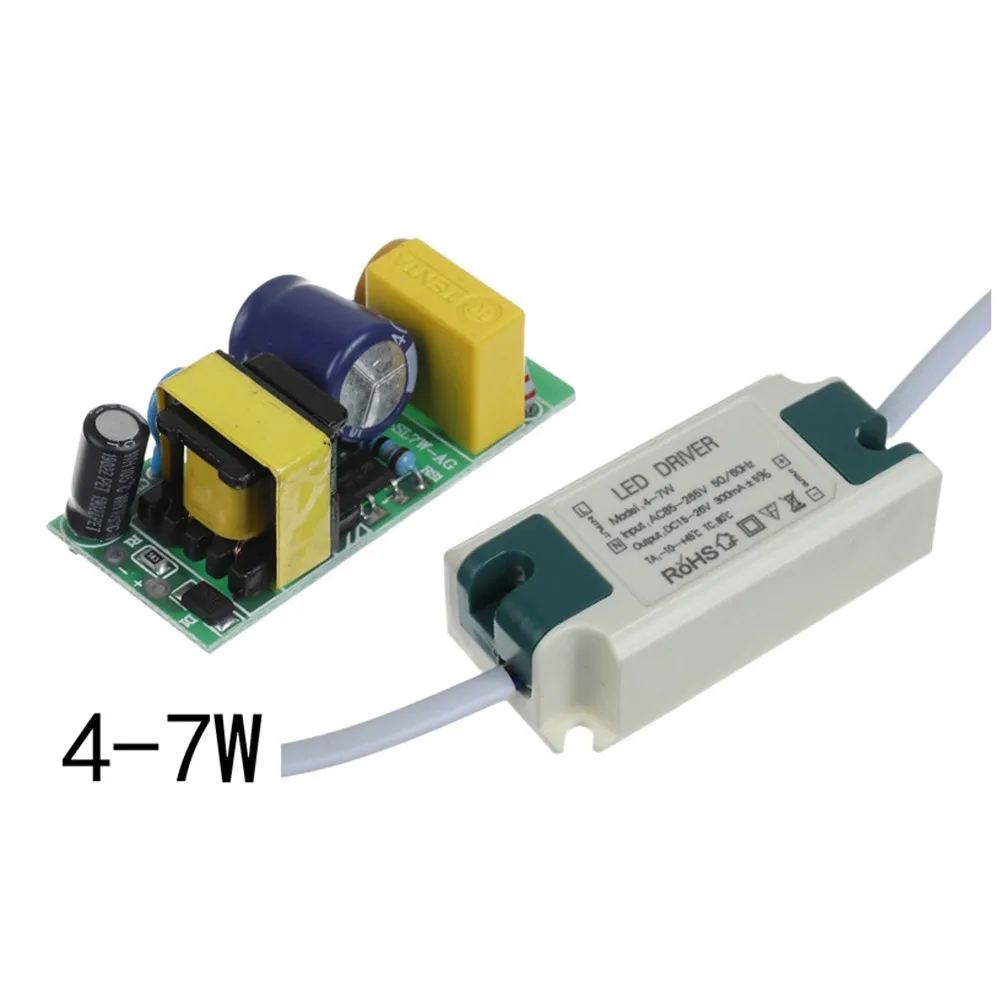 AC85~265V 4~7WLED Driver Power Supply Adapter Transformer For LED Lights Highly Matched With The Original
AC85~265V 4~7WLED Driver Power Supply Adapter Transformer For LED Lights Highly Matched With The Original