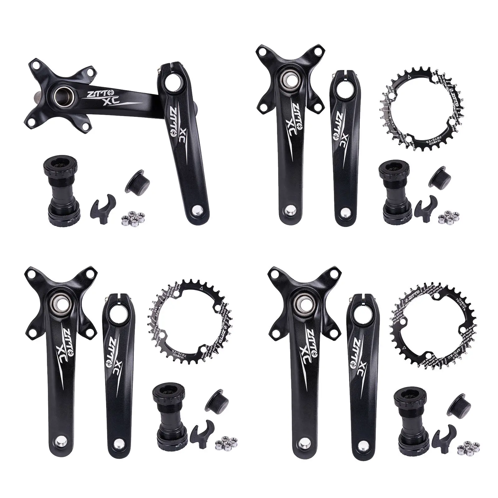 170mm Crankset Mountain Bike Crank Arms w/ Bottom Bracket Bicycle Parts Aluminum Alloy Crankset For MTB Road Bike Accessories
170mm Crankset Mountain Bike Crank Arms w/ Bottom Bracket Bicycle Parts Aluminum Alloy Crankset For MTB Road Bike Accessories