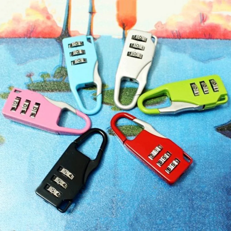 1Pcs Random Colors Padlock Mini Luggage Bag Password Lock Multiple Lock Small Combination Zipper Backpack Lock Number Lock G6D4 
1Pcs Random Colors Padlock Mini Luggage Bag Password Lock Multiple Lock Small Combination Zipper Backpack Lock Number Lock G6D4