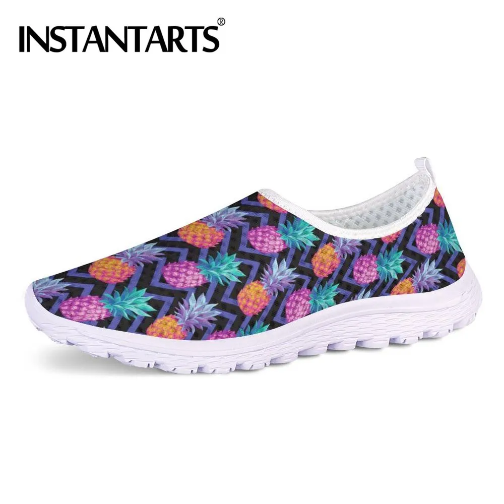 INSTANTARTS Women Casual Flats Breathable Walking Mesh Sneakers Fashion Tropical Pineapple Pattern Female Loafer Shoes Lazy Shoe
INSTANTARTS Women Casual Flats Breathable Walking Mesh Sneakers Fashion Tropical Pineapple Pattern Female Loafer Shoes Lazy Shoe