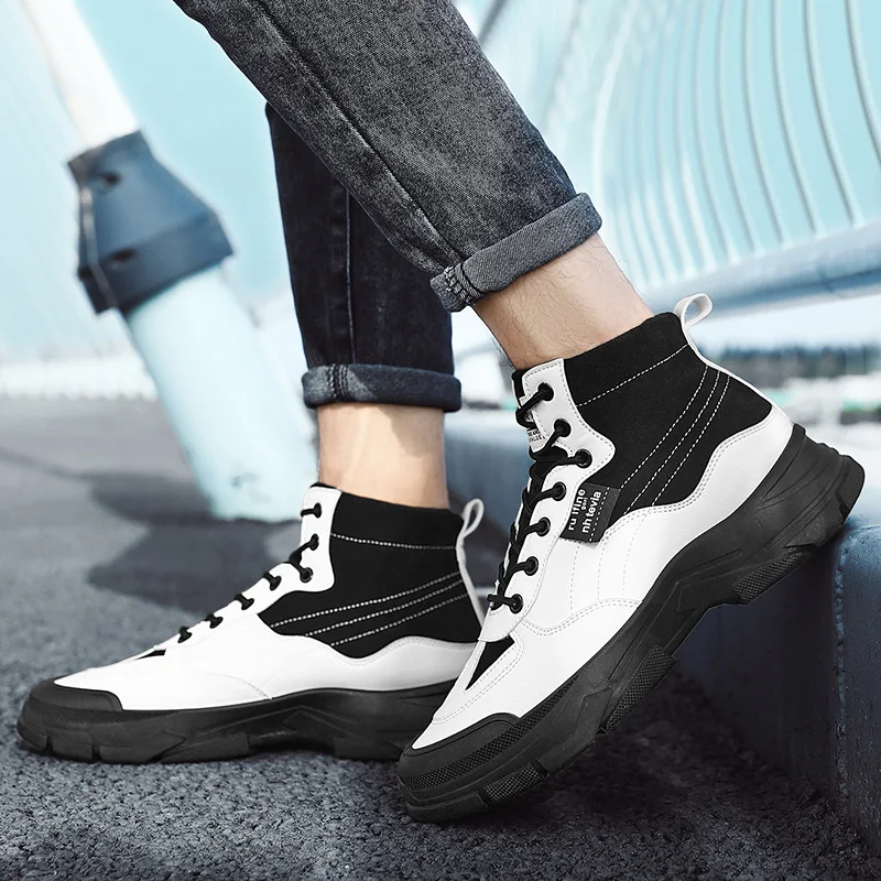 Martin boots men's winter warm plus velvet British style tooling boots high-top leather men's shoes couple large size boots men'
Martin boots men's winter warm plus velvet British style tooling boots high-top leather men's shoes couple large size boots men'