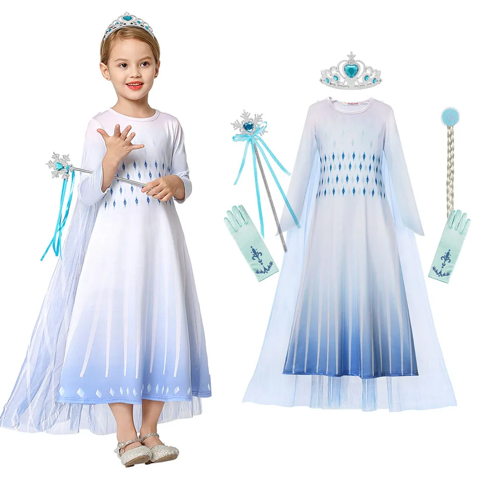 Frozen Girls Elsa Princess Dress for Kids Halloween Carnival Cosplay Snow Queen Costume Party Clothes Children Fancy JYF
Frozen Girls Elsa Princess Dress for Kids Halloween Carnival Cosplay Snow Queen Costume Party Clothes Children Fancy JYF