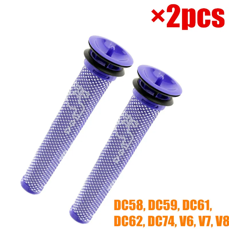 2pcs/lot Vacuum Cleaner accessories Parts Pre Motor Washable HEPA Filter Motor Head for Dyson v6 v7 v8 dc62 DC61 DC58 DC59 DC74
2pcs/lot Vacuum Cleaner accessories Parts Pre Motor Washable HEPA Filter Motor Head for Dyson v6 v7 v8 dc62 DC61 DC58 DC59 DC74