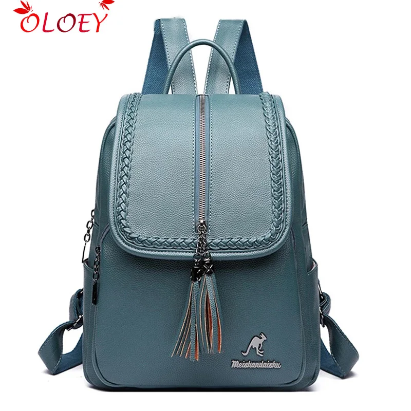 New Women Leather Backpacks Female Designer Backpack for Girls School Bag High Quality Travel Bagpack Ladies Sac A Dos Back Pack
New Women Leather Backpacks Female Designer Backpack for Girls School Bag High Quality Travel Bagpack Ladies Sac A Dos Back Pack