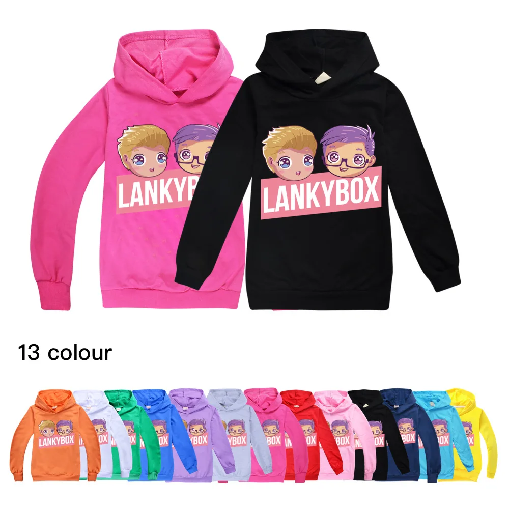 Lankybox Cartoon Cotton 3D Hoodie Boys Girls Print Hoodie 2-16Yeas kids Autumn and Spring Street Fashion Sweatshirt
Lankybox Cartoon Cotton 3D Hoodie Boys Girls Print Hoodie 2-16Yeas kids Autumn and Spring Street Fashion Sweatshirt