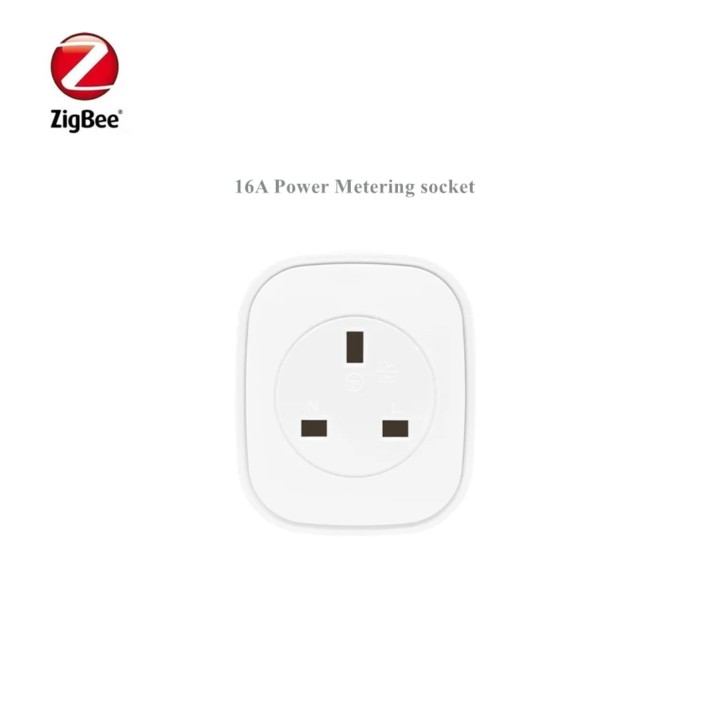 Heiman Wireless Zigbee Power Socket 16A 3000W UK EU US Plug Control Compatible with Standard Zigbee Protocol Hub
Heiman Wireless Zigbee Power Socket 16A 3000W UK EU US Plug Control Compatible with Standard Zigbee Protocol Hub
