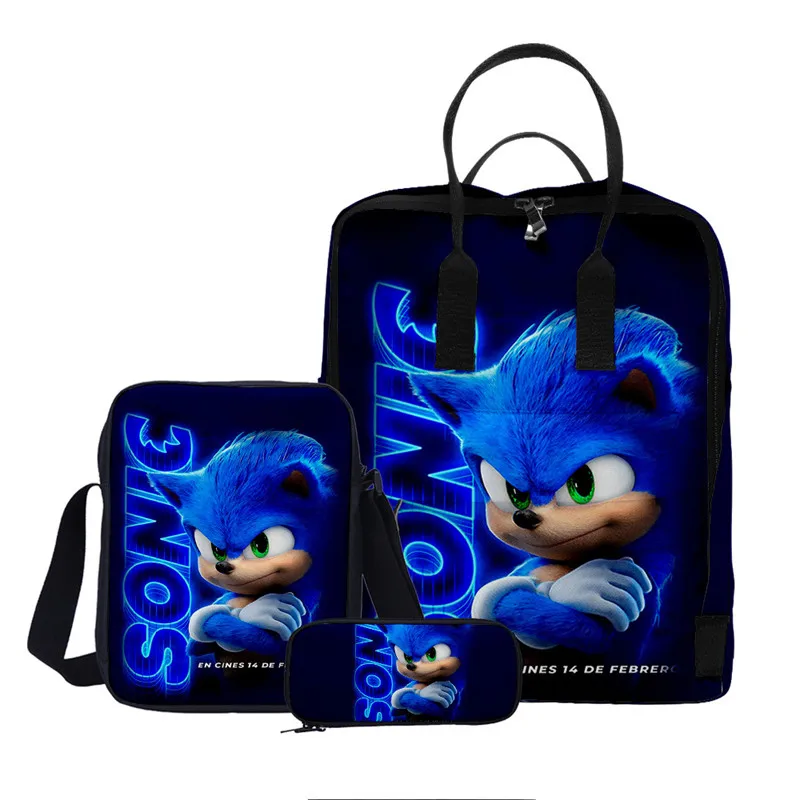 Super Sonic Print Backpacks Children Bookbag School Bag Mochila Boys/Girls Daily Shoulder Set Pencil Croobody Custom
Super Sonic Print Backpacks Children Bookbag School Bag Mochila Boys/Girls Daily Shoulder Set Pencil Croobody Custom