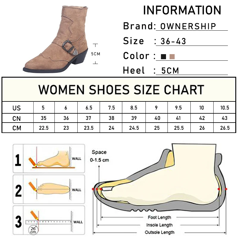 Women Ankle Boots Fashion Retro Exquisite Buckle Boots Woman Autumn Winter Pointed Toe Zip Shoes Female Low Heels Plus Size 43
Women Ankle Boots Fashion Retro Exquisite Buckle Boots Woman Autumn Winter Pointed Toe Zip Shoes Female Low Heels Plus Size 43