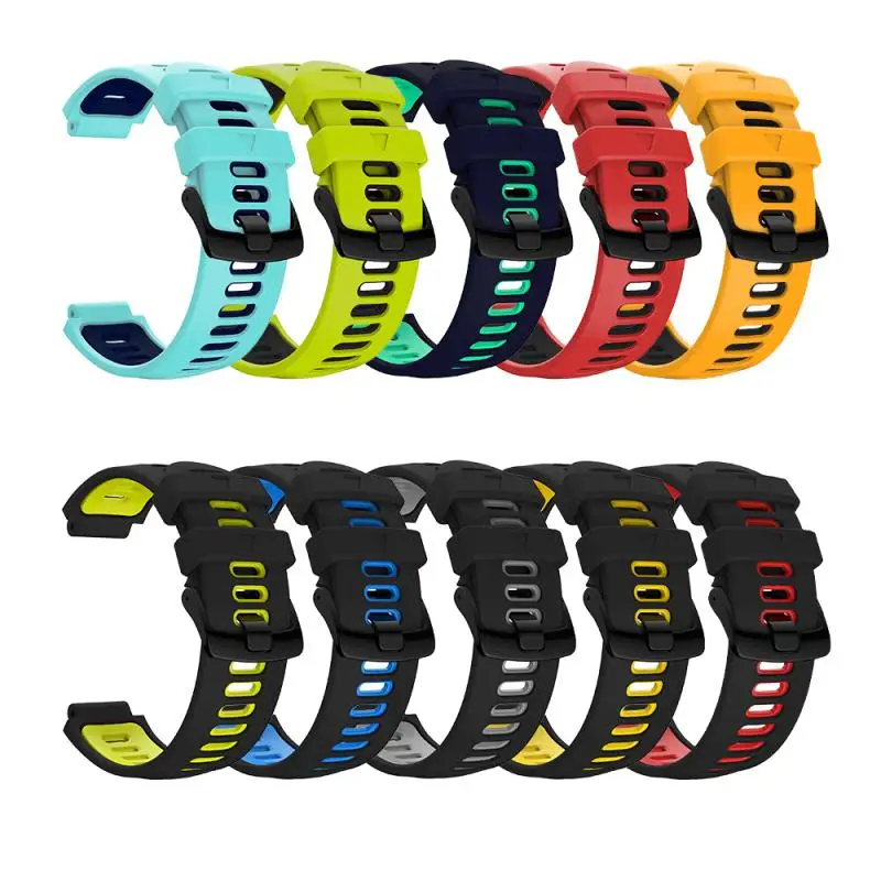 Браслет с силиконовой стальной пряжкой подходит для Garmin Forerunner735xt 220 230 235 620 630 двухцветный ремешок с силиконовой стальной пряжкой
Браслет с силиконовой стальной пряжкой подходит для Garmin Forerunner735xt 220 230 235 620 630 двухцветный ремешок с силиконовой стальной пряжкой