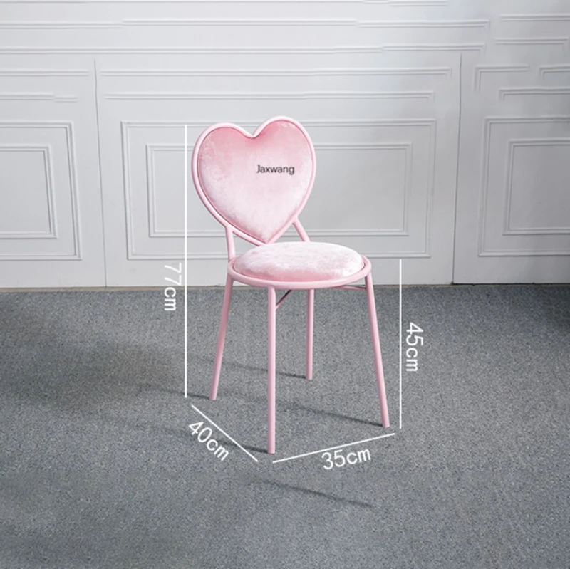 Nordic Dining Chair Home Furniture Creative Heart-shaped Chair Dining Chair Lounge Design Golden Dressing Simple Flannel Chairs
Nordic Dining Chair Home Furniture Creative Heart-shaped Chair Dining Chair Lounge Design Golden Dressing Simple Flannel Chairs