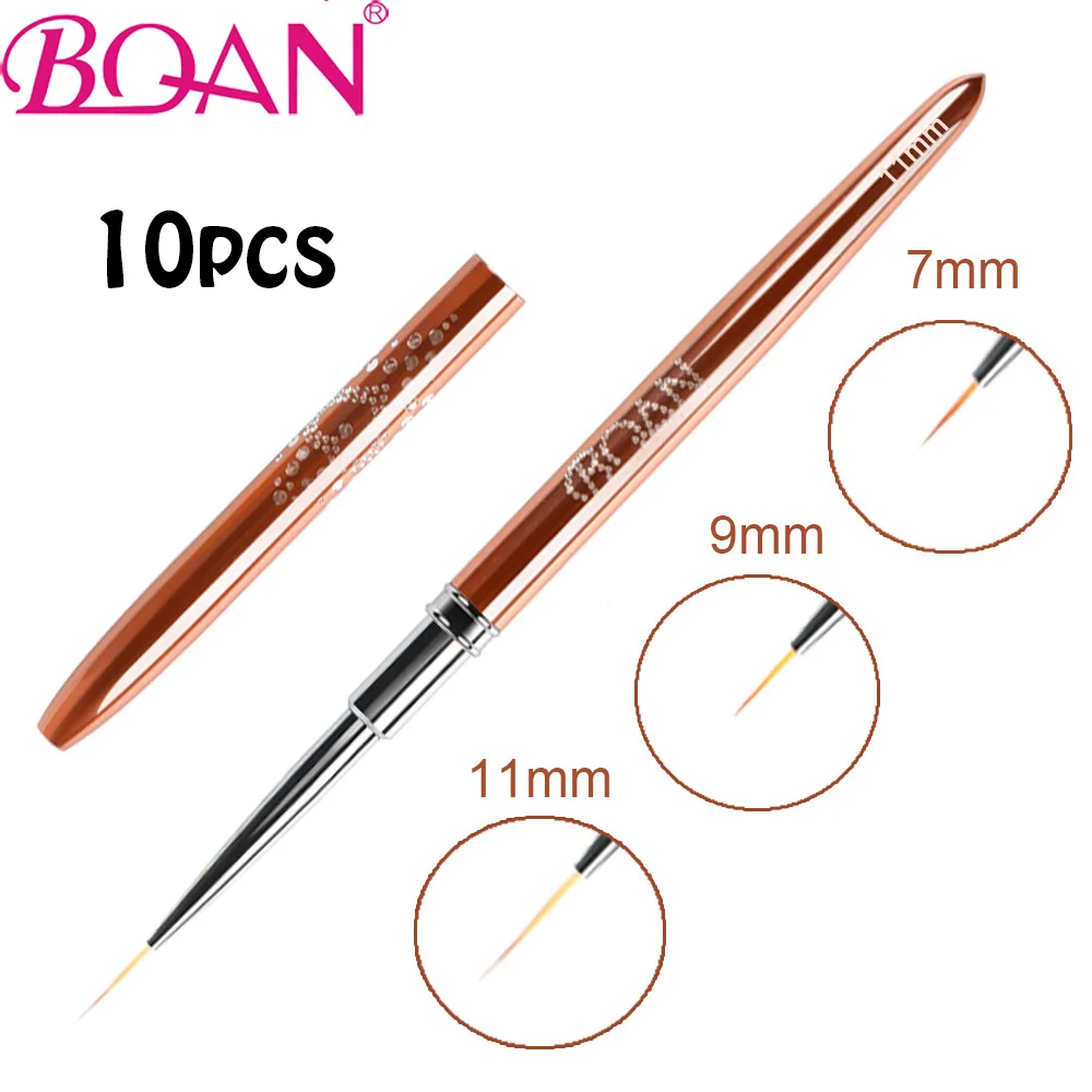 BQAN 10 шт. розовое золото УФ-гель Кисть для ногтей тонкая Кисть для ногтей кисть для ногтей лайнер ручка для рисования ручка для ногтей кисти д...
BQAN 10 шт. розовое золото УФ-гель Кисть для ногтей тонкая Кисть для ногтей кисть для ногтей лайнер ручка для рисования ручка для ногтей кисти д...