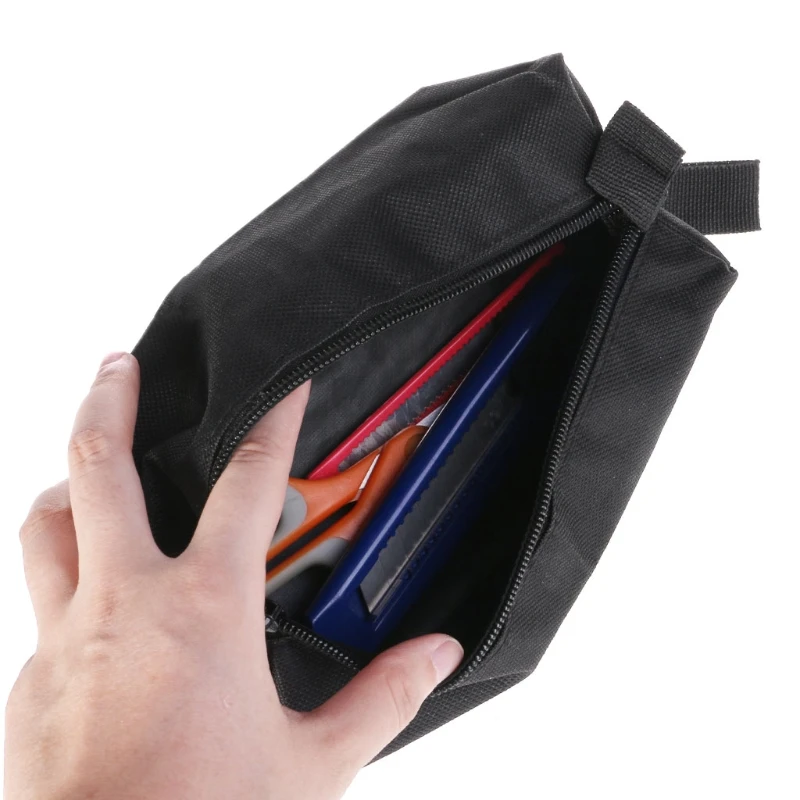 Waterproof Oxford Canvas Tool Bag Screw Nails Drill Bit Metal Parts Storage Case
Waterproof Oxford Canvas Tool Bag Screw Nails Drill Bit Metal Parts Storage Case