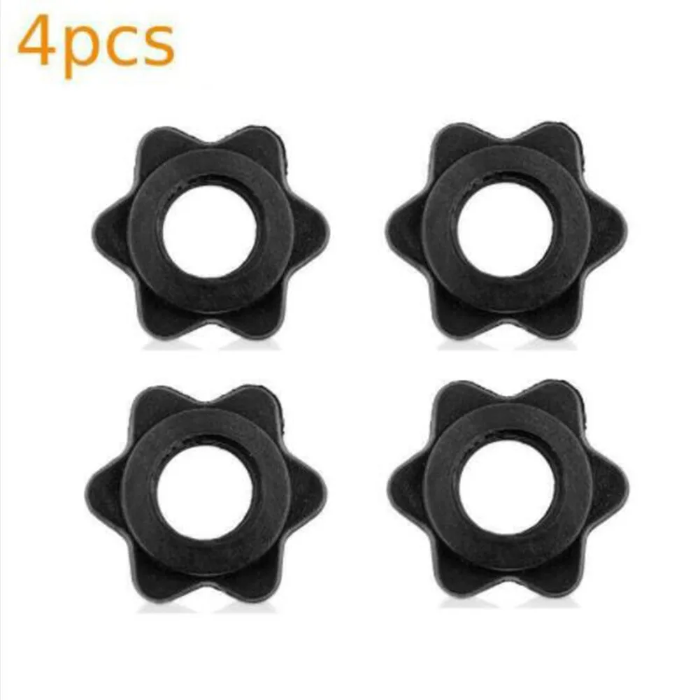 4Pcs Spinlock Collars Check Clips Collars Dumbbell Lock Screw Spinlock
