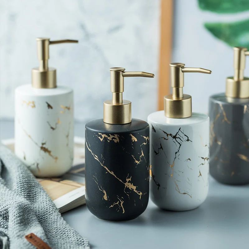 Nordic Ceramic Bathroom Lotion Bottle Bath and Hand Soap Bottle Household Bathroom Products Ceramic Bathroom Decorations
Nordic Ceramic Bathroom Lotion Bottle Bath and Hand Soap Bottle Household Bathroom Products Ceramic Bathroom Decorations