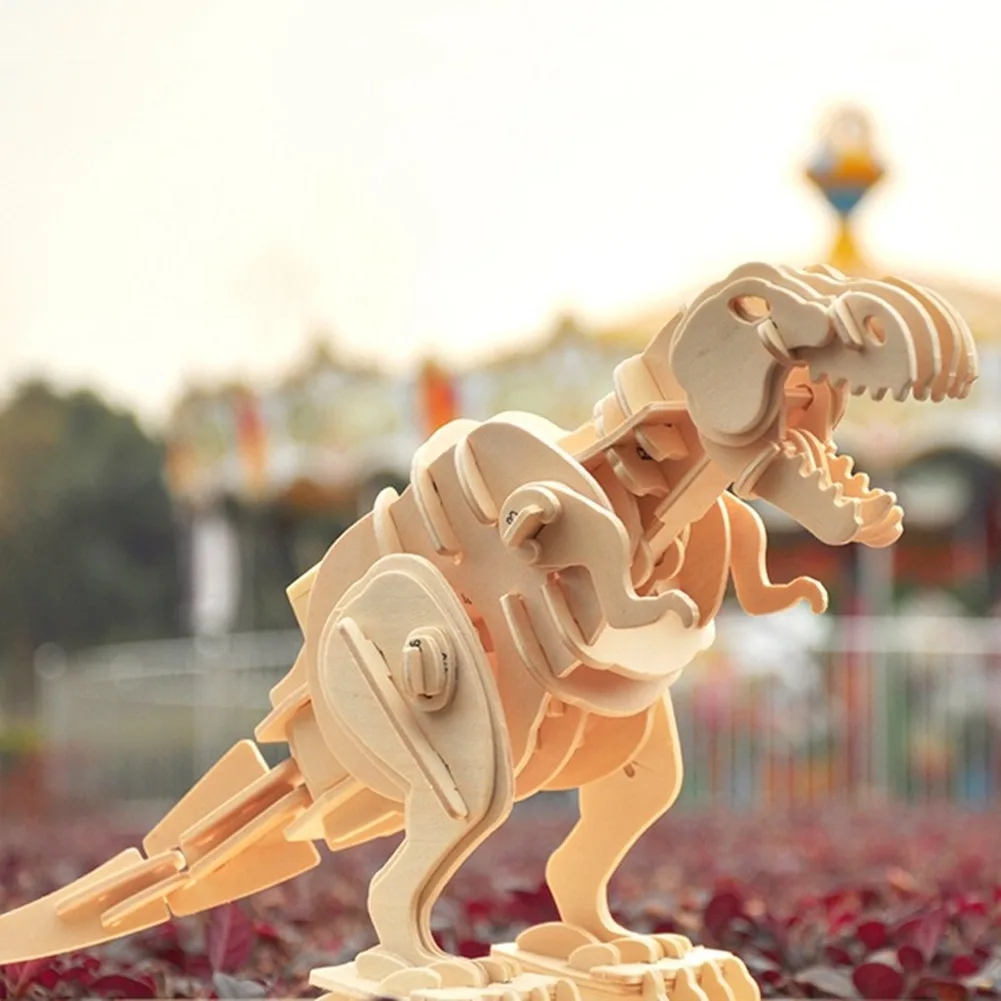 ANDADOR Creative DIY 3D Walking T-rex Wooden Puzzle Game Assembly Sound Control Dinosaur Toy Gift for Children Adult D210
ANDADOR Creative DIY 3D Walking T-rex Wooden Puzzle Game Assembly Sound Control Dinosaur Toy Gift for Children Adult D210