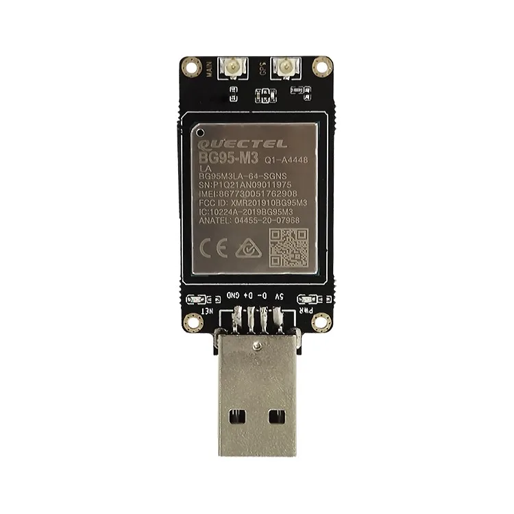 LTE Cat M1/LTE Cat NB2/EGPRS BG95 Module BG95-M3 Usb Dongle With GPS Function Cold Chain Tracking Undertake Scheme Customization
LTE Cat M1/LTE Cat NB2/EGPRS BG95 Module BG95-M3 Usb Dongle With GPS Function Cold Chain Tracking Undertake Scheme Customization