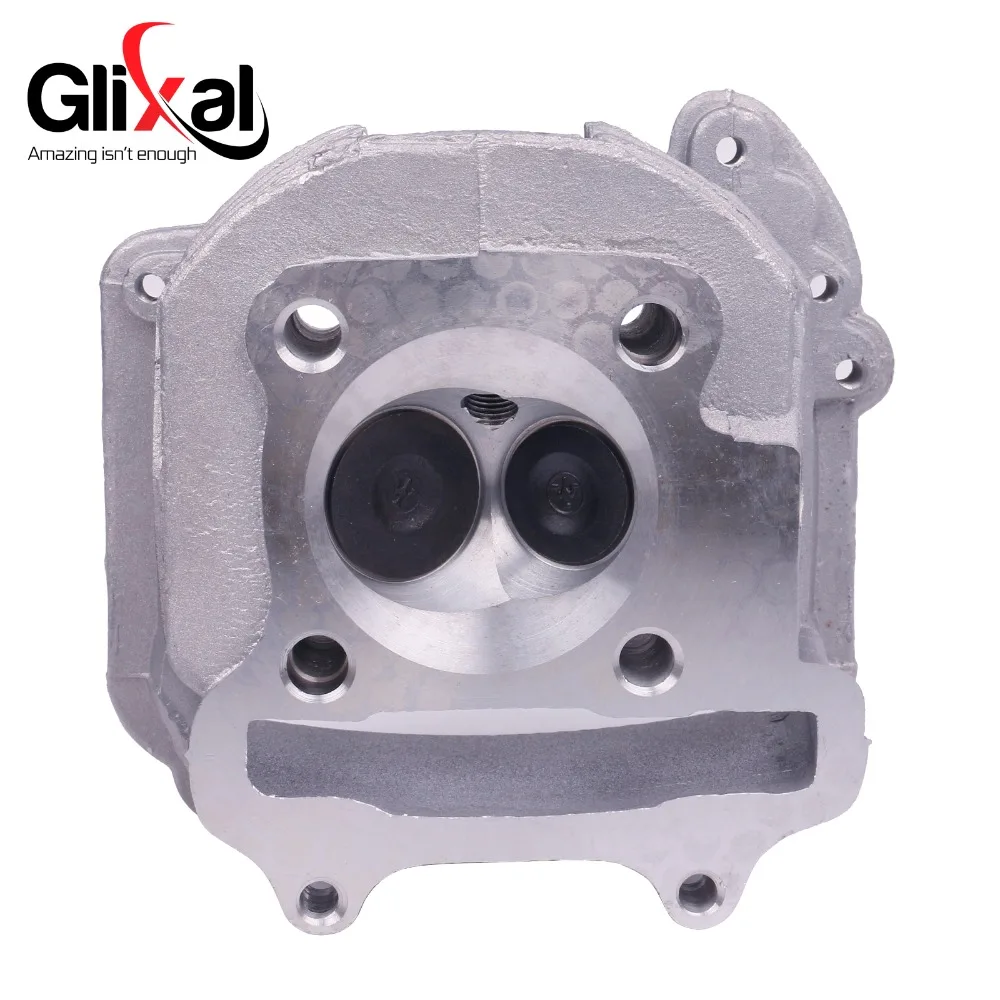 

Glixal GY6 150cc Chinese Scooter Engine 57.4mm EGR Cylinder Head Assy with Valves for 4T 157QMJ ATV Go Kart Buggy Moped Quad