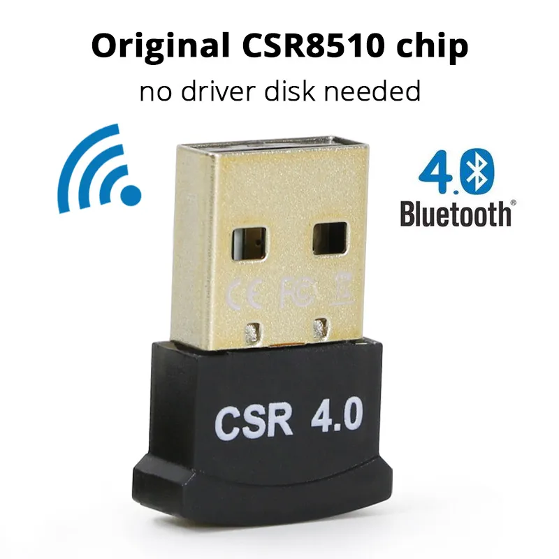 Фото Оригинальный чип CSR8510 USB Bluetooth-приемник адаптер BT 4 0 без драйвера диска