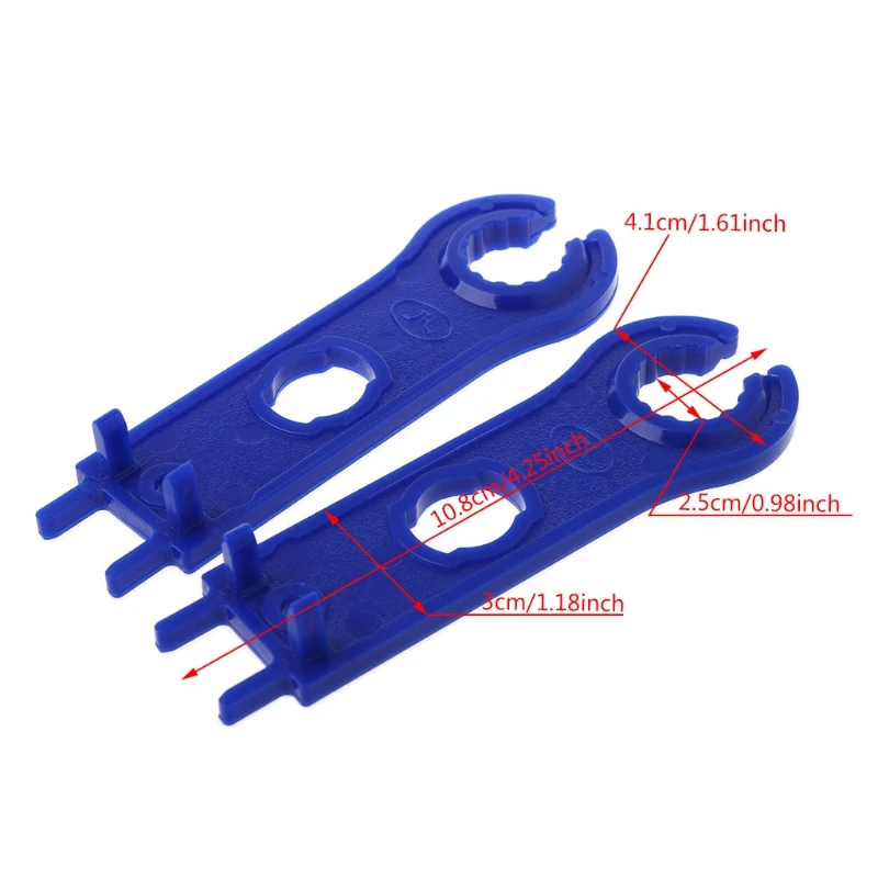 1 Pair Solar Connector Disconnect Tool Spanners Solar Wrench ToolsJones-series
1 Pair Solar Connector Disconnect Tool Spanners Solar Wrench ToolsJones-series
