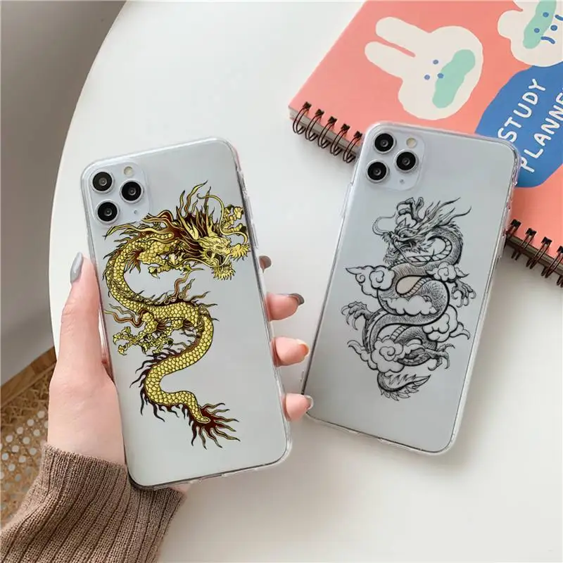 Dragon Phone Case Transparent for Clear iPhone case 11 12 mini pro XS MAX 8 7 6 6S Plus X 5S SE 2020 XR
Dragon Phone Case Transparent for Clear iPhone case 11 12 mini pro XS MAX 8 7 6 6S Plus X 5S SE 2020 XR
