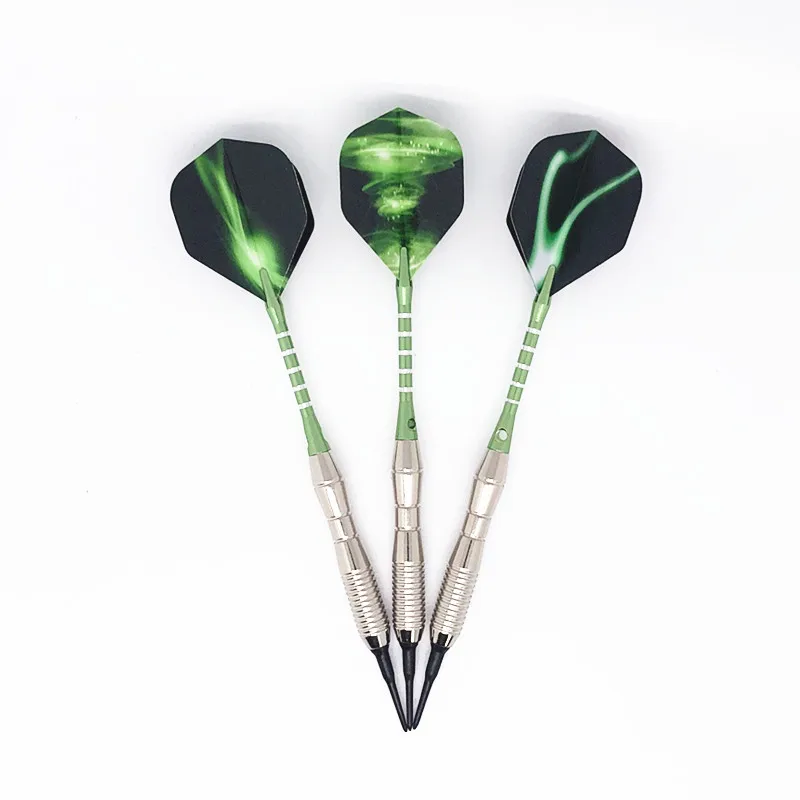 3 pieces / set of professional darts 18g nylon soft darts aluminum alloy darts throwing game indoor electronic darts
3 pieces / set of professional darts 18g nylon soft darts aluminum alloy darts throwing game indoor electronic darts