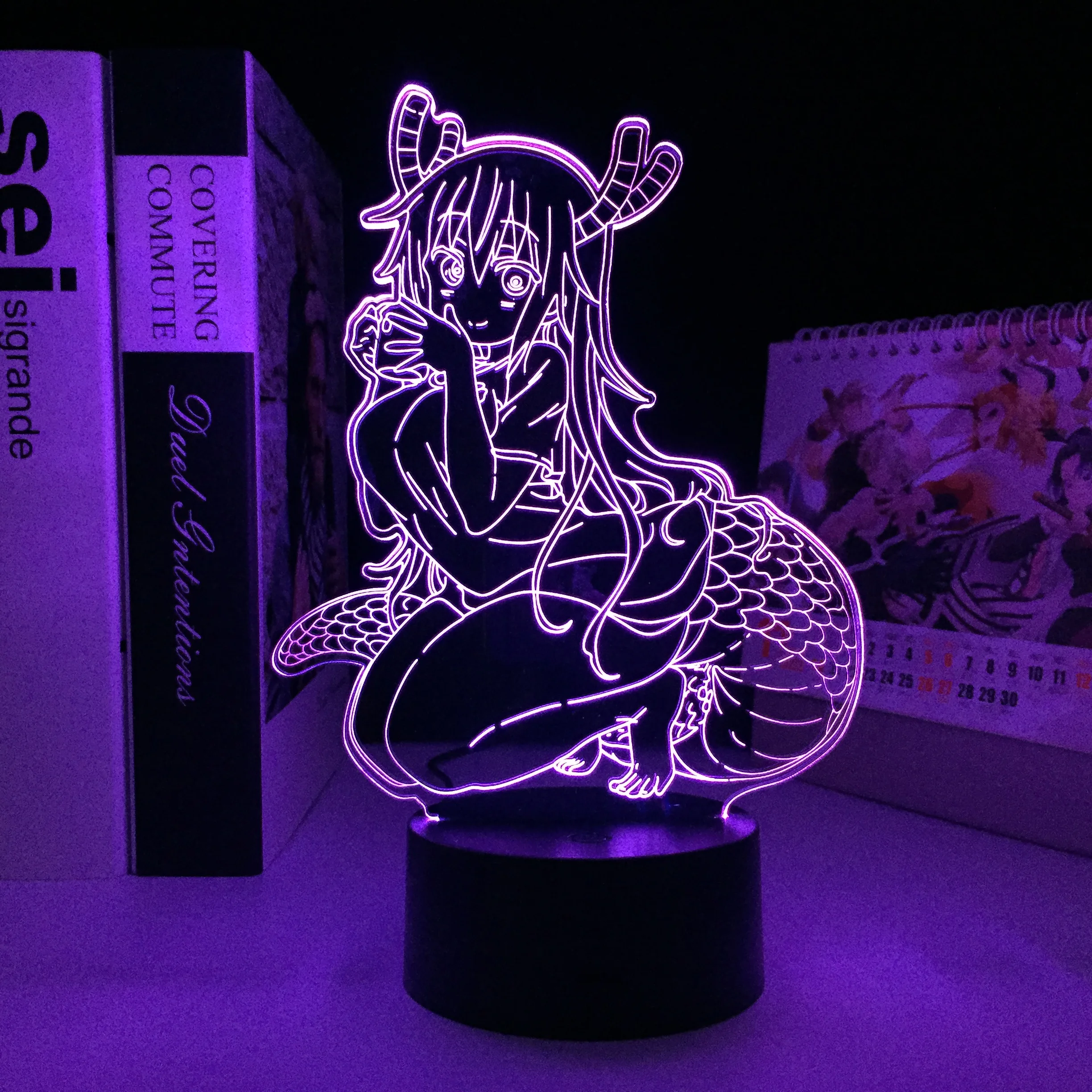 Anime Miss Kobayashi's Dragon Maid Figure Tohru LED Night Light for Bedroom Decoration Birthday Gift Lamp Manga Tohru Light
Anime Miss Kobayashi's Dragon Maid Figure Tohru LED Night Light for Bedroom Decoration Birthday Gift Lamp Manga Tohru Light