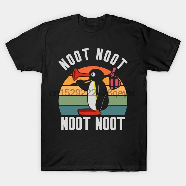 Мужская футболка Noot Pingu Noot(2) Футболка для женщин и мужчин|Мужские футболки| |