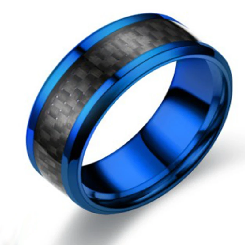 NEW Fashion Stainless Steel Carbon Fiber Ring For Men Women Couple Ring Black Silver Color Male Jewelry Accessories
NEW Fashion Stainless Steel Carbon Fiber Ring For Men Women Couple Ring Black Silver Color Male Jewelry Accessories