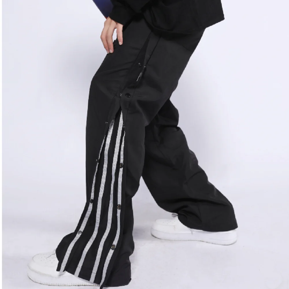 Men's Pant Thin Harajuku Fashion Oversized Casual Streetwear Side Wide Extensible Black Trousers
Men's Pant Thin Harajuku Fashion Oversized Casual Streetwear Side Wide Extensible Black Trousers