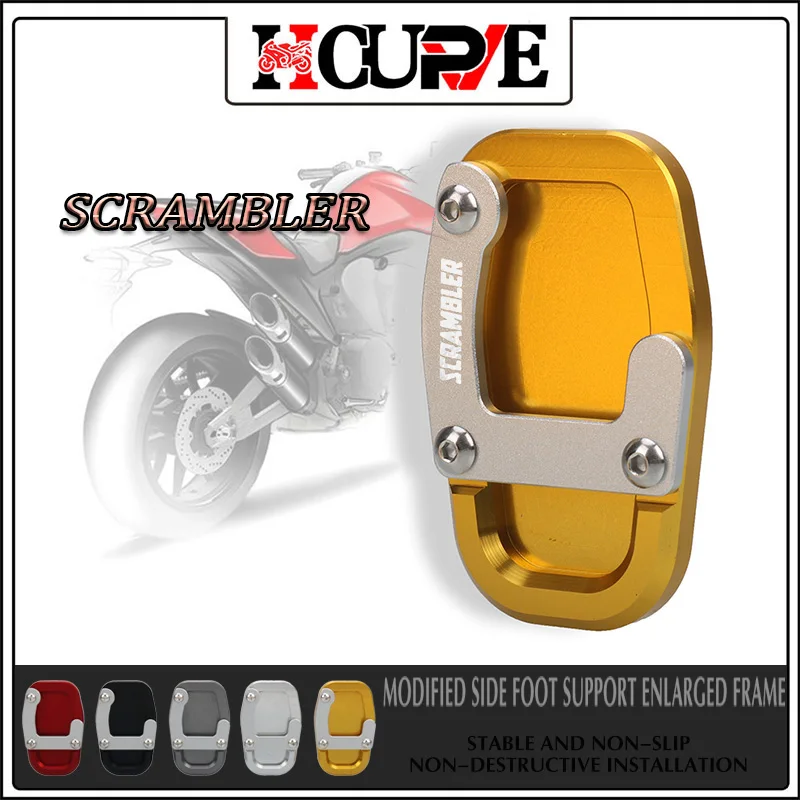For Ducati Scrambler 1100 Sport Special KG KF Pro 1K CNC Kickstand Side Stand Plate Pad Enlarge Extension Foot Plate Sidestand
For Ducati Scrambler 1100 Sport Special KG KF Pro 1K CNC Kickstand Side Stand Plate Pad Enlarge Extension Foot Plate Sidestand