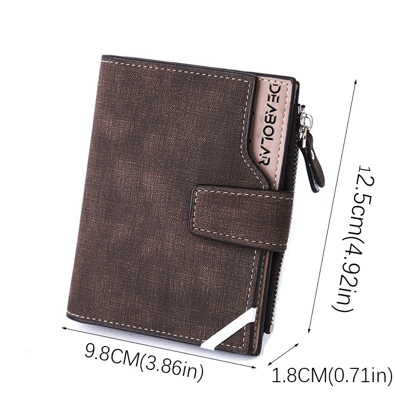 2021 Fashion 14 Card Slot High capacity PU Leather Men Wallet Short Buckle Zipper Coin Purse Man Wallets Luxury Brand Design
2021 Fashion 14 Card Slot High capacity PU Leather Men Wallet Short Buckle Zipper Coin Purse Man Wallets Luxury Brand Design
