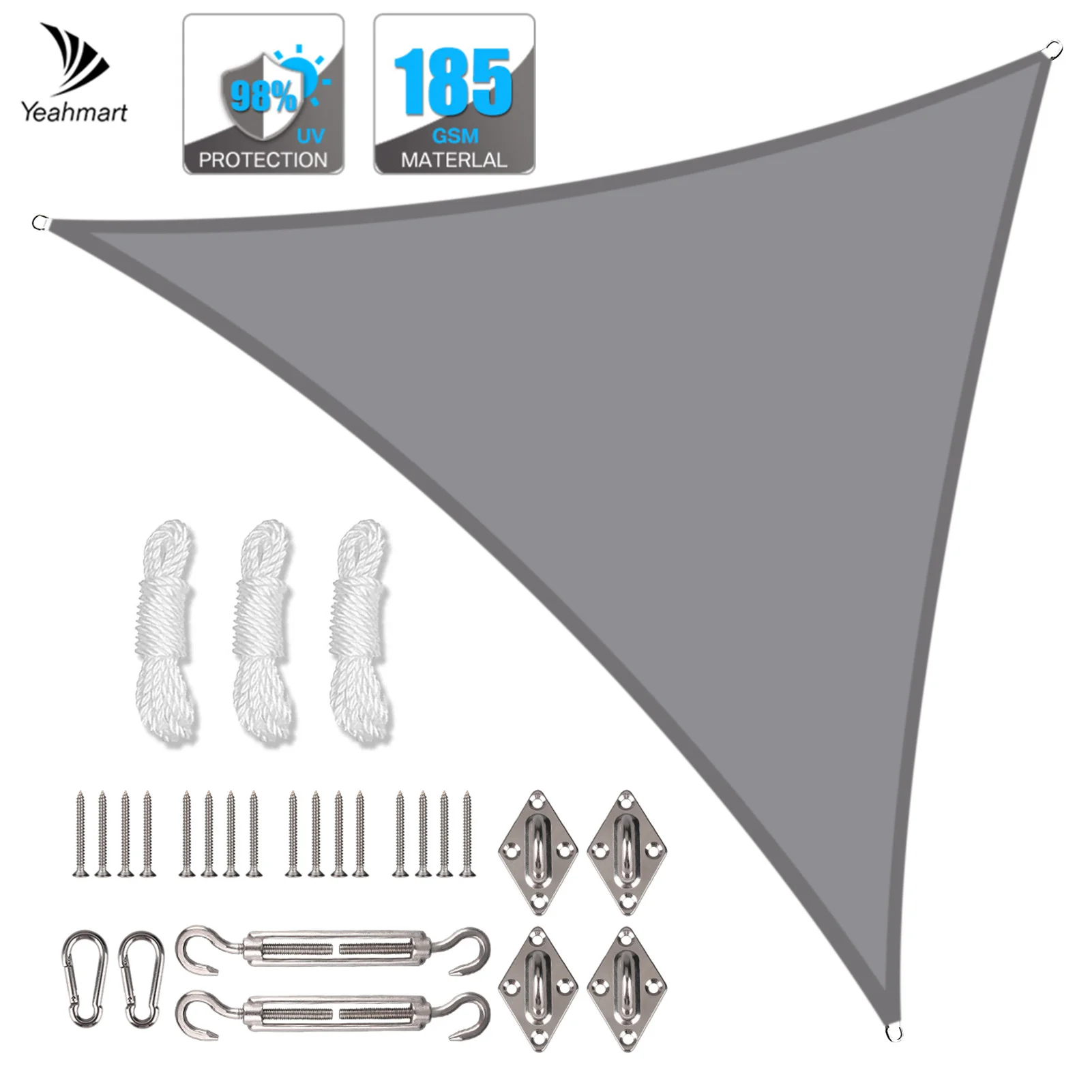 8Color 300D Waterproof Oxford Triangle Sun Shade Sail Garden Yard Shade Sun Canopy Camping Sail Awning Terrace Swimming
8Color 300D Waterproof Oxford Triangle Sun Shade Sail Garden Yard Shade Sun Canopy Camping Sail Awning Terrace Swimming