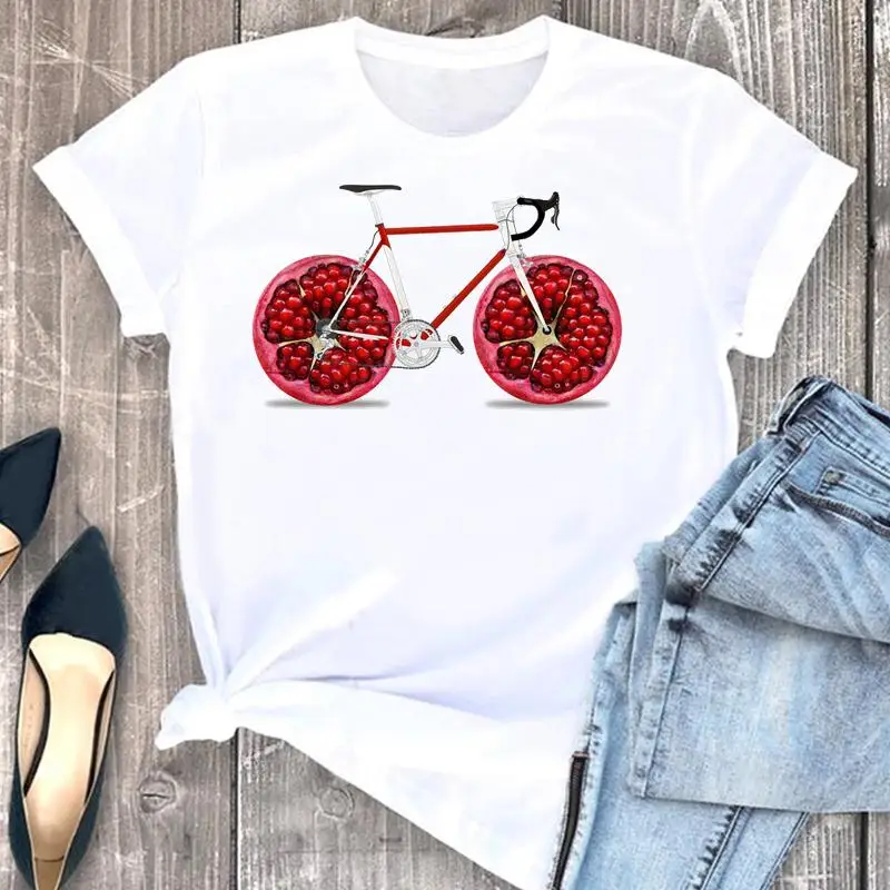 Summer Print Tshirt Female Tee Top Graphic T-shirt Women Clothes Fruit Love Sweet Beach Ladies Cartoon Fashion Short Sleeve Tops
Summer Print Tshirt Female Tee Top Graphic T-shirt Women Clothes Fruit Love Sweet Beach Ladies Cartoon Fashion Short Sleeve Tops