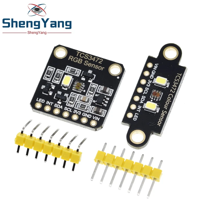 Модуль распознавания цветного датчика TZT TCS34725 RGB макетная плата IIC для Arduino STM32 |
