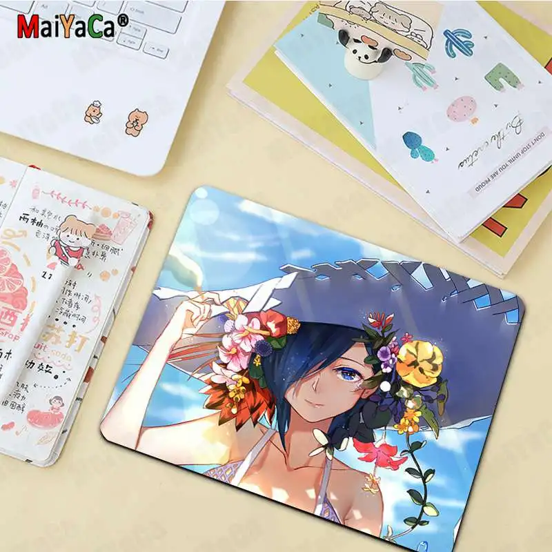 MaiYaCa High Quality Tokyo Ghoul Touka Kirishima Silicone Pad to Mouse Game Smooth Writing Pad Desktops Mate gaming mouse pad
MaiYaCa High Quality Tokyo Ghoul Touka Kirishima Silicone Pad to Mouse Game Smooth Writing Pad Desktops Mate gaming mouse pad