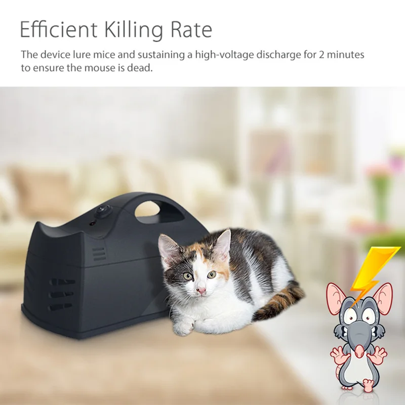 Electronic Mouse Rat Trap Rodent Pest Killer WiFi Remote Control Electric Zapper LBShipping 
Electronic Mouse Rat Trap Rodent Pest Killer WiFi Remote Control Electric Zapper LBShipping