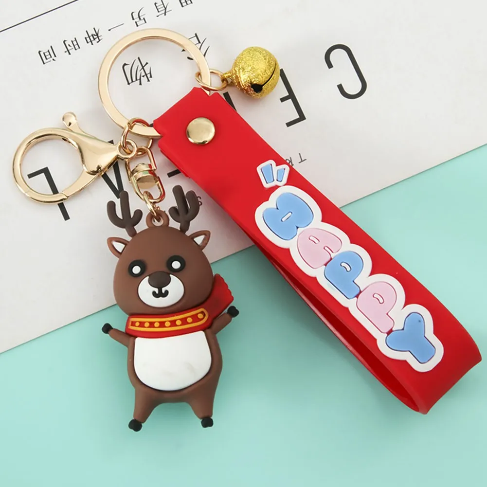 Creative Simulation 3D PVC Xmas Keychain Fashion Bag Ornaments Accessories Decoration Gifts Navidad For New Year 2022
Creative Simulation 3D PVC Xmas Keychain Fashion Bag Ornaments Accessories Decoration Gifts Navidad For New Year 2022