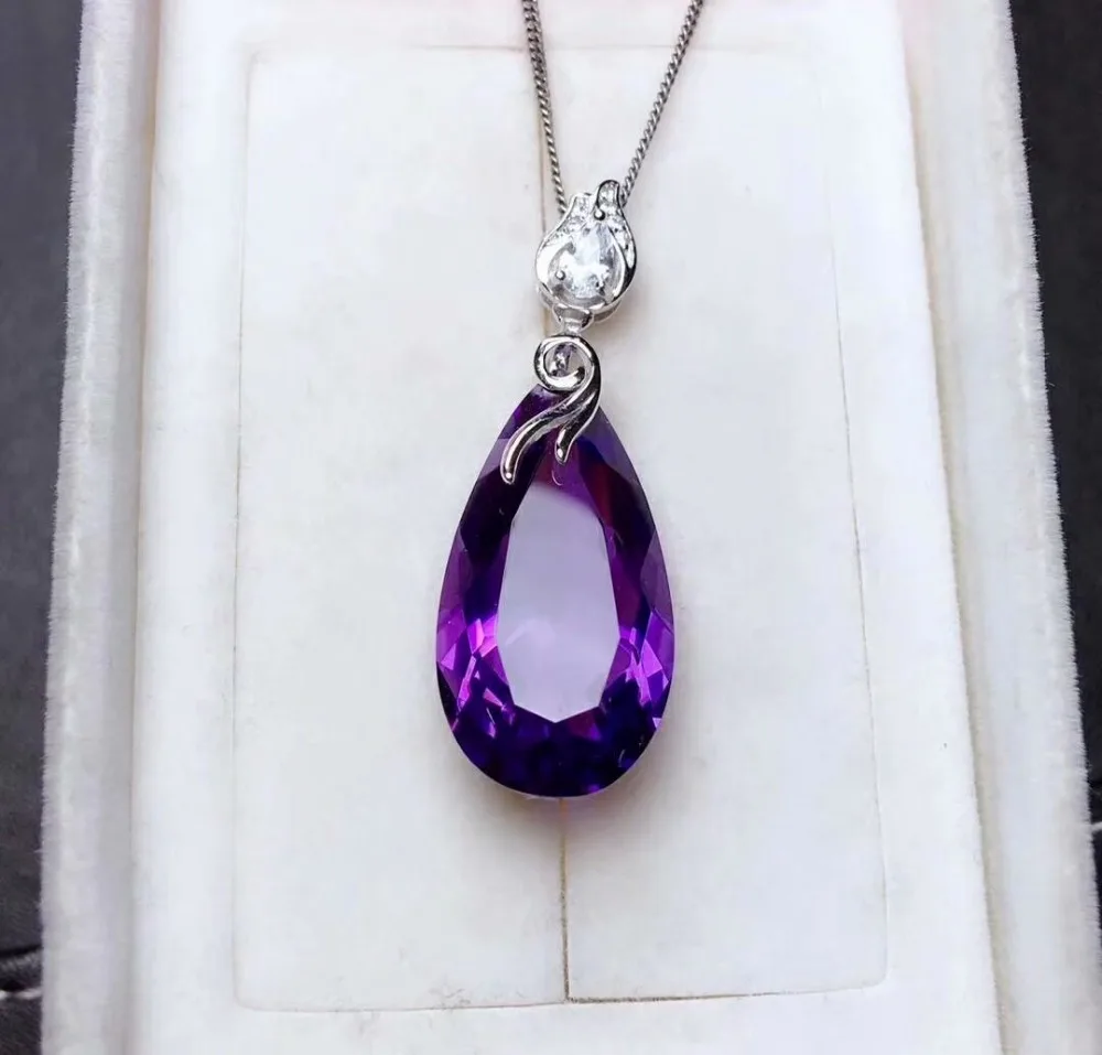 SHILOVEM 925 SILVER PIEZOELECTRICITY AMETHYST PENDANTS SEND NECKLACE CLASSIC WHOLESALE FINE WOMEN NEW GIFT 13*25MM MZ132509AGZ
SHILOVEM 925 SILVER PIEZOELECTRICITY AMETHYST PENDANTS SEND NECKLACE CLASSIC WHOLESALE FINE WOMEN NEW GIFT 13*25MM MZ132509AGZ