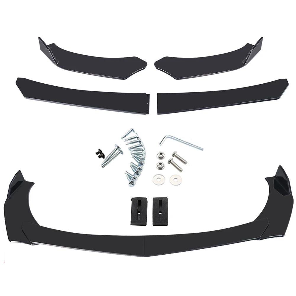 4pc Car Front Bumper Splitter Lip Spoiler Diffuser Guard Cover Trim Bumper Body Kit For Universal Car 2021
4pc Car Front Bumper Splitter Lip Spoiler Diffuser Guard Cover Trim Bumper Body Kit For Universal Car 2021