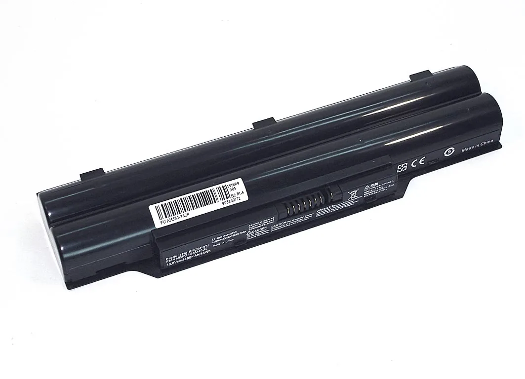 Аккумуляторная батарея (аккумулятор) для ноутбука Fujitsu LifeBook A532 10.8V 4400mAh AH532-3S2P OEM