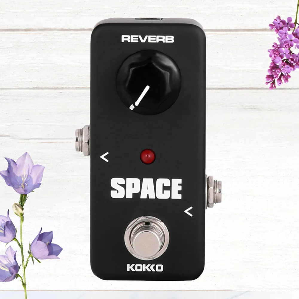 Mini SPACE Reverb Guitar Effect Pedal True Bypass Guitar Effects Pedal Stompbox Guitar Parts Accessories (Black)
Mini SPACE Reverb Guitar Effect Pedal True Bypass Guitar Effects Pedal Stompbox Guitar Parts Accessories (Black)