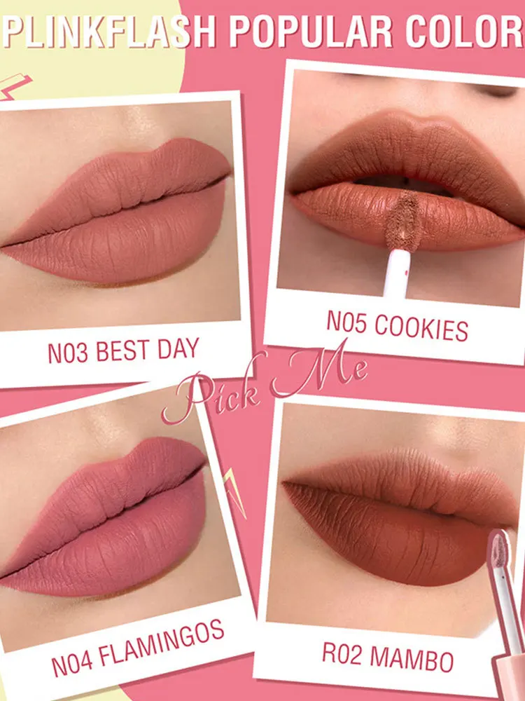 1pcs Waterproof Liquid Lipstick Makeup Matte Lip Gloss Long Lasting Cosmetics Lip Stick Cream Silky Glosses Velvet Nude
1pcs Waterproof Liquid Lipstick Makeup Matte Lip Gloss Long Lasting Cosmetics Lip Stick Cream Silky Glosses Velvet Nude