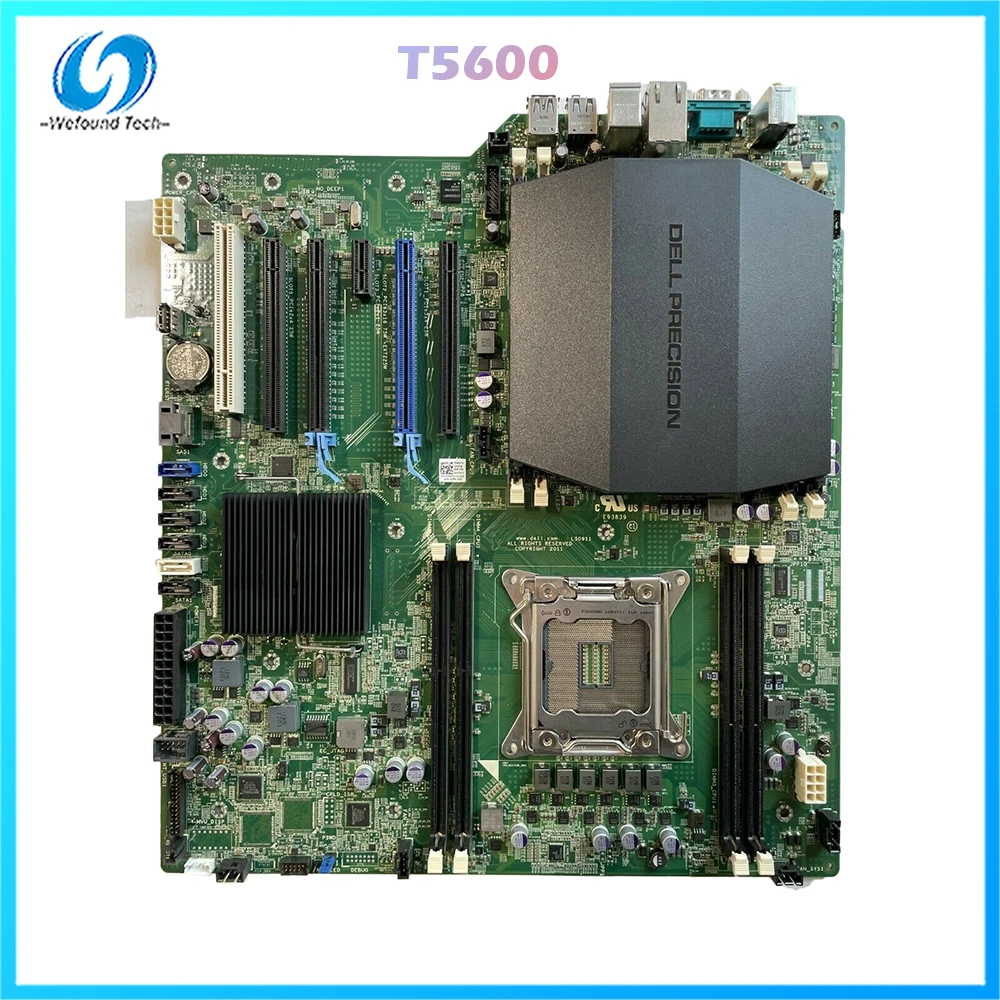 Материнская плата для DELL T5600 X79 GN6JF Y56T3 E5 DDR3 три видеокарты LGA2011 
Материнская плата для DELL T5600 X79 GN6JF Y56T3 E5 DDR3 три видеокарты LGA2011