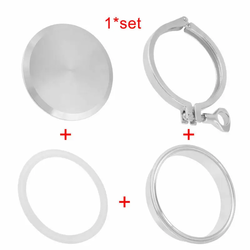 4\\\" End Cap + 4\\\" Weld Ferrule + 4\\\" Tri-clamp + 4\\\" PTFE Gasket Sanitary SS304 Set Quick Connection, Easy To Install
4\\\" End Cap + 4\\\" Weld Ferrule + 4\\\" Tri-clamp + 4\\\" PTFE Gasket Sanitary SS304 Set Quick Connection, Easy To Install