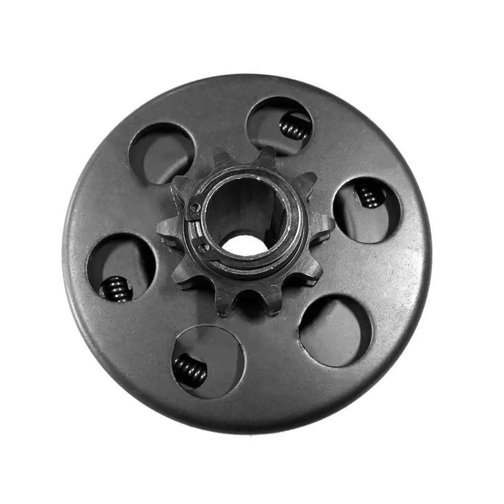 Kart Clutch 10 Teeth with 40/41/420 Chain Durable Centrifugal Clutch 3/4" Bore 3/16 Key Built In for Go-Kart Bike Engine 
Kart Clutch 10 Teeth with 40/41/420 Chain Durable Centrifugal Clutch 3/4" Bore 3/16 Key Built In for Go-Kart Bike Engine