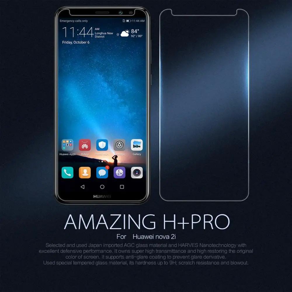 For Huawei Nova 2i Tempered Glass for Maimang 6 Glass Nillkin Amazing H+Pro Front Screen Protector For Huawei Nova 2i
For Huawei Nova 2i Tempered Glass for Maimang 6 Glass Nillkin Amazing H+Pro Front Screen Protector For Huawei Nova 2i