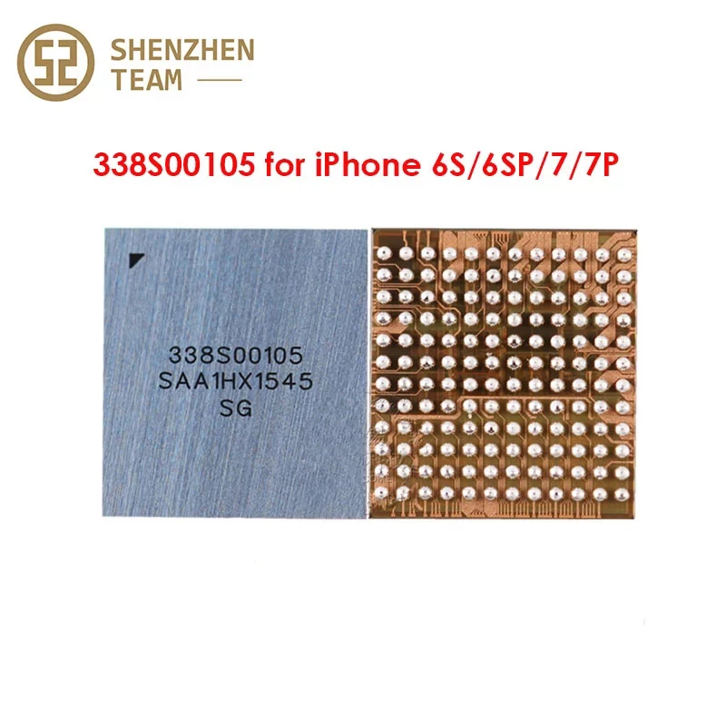 SZteam аудио IC кодек 338S00105 big Audio IC U3101 для iPhone 6S 6SP 7 7P IC чипы восстановленные и реболлированные
SZteam аудио IC кодек 338S00105 big Audio IC U3101 для iPhone 6S 6SP 7 7P IC чипы восстановленные и реболлированные