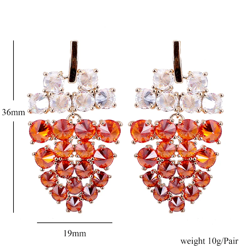 XIUMEIYIZU New Sweet Grape Earrings Paved AAA Zirconia for Women Wedding Party Luxury Gold Plating Jewelry
XIUMEIYIZU New Sweet Grape Earrings Paved AAA Zirconia for Women Wedding Party Luxury Gold Plating Jewelry