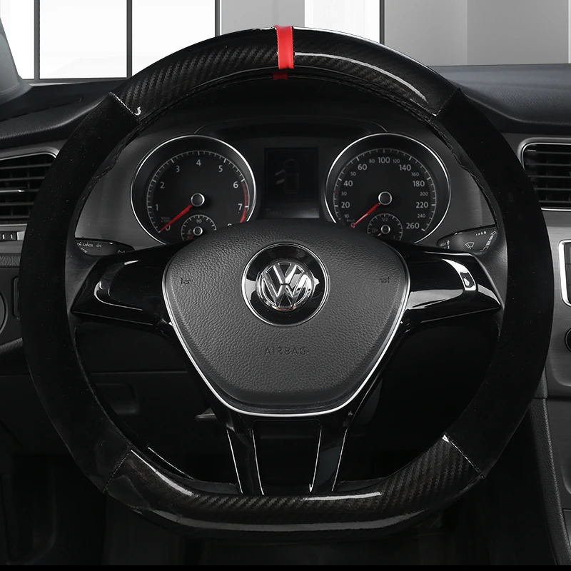 Car Steering Wheel Cover D Shape For VW GOLF 7 2015 POLO JATTA Passat Tiguan For Nissan Qashqai J11 X-trail T32 2015- 2017 2018
Car Steering Wheel Cover D Shape For VW GOLF 7 2015 POLO JATTA Passat Tiguan For Nissan Qashqai J11 X-trail T32 2015- 2017 2018