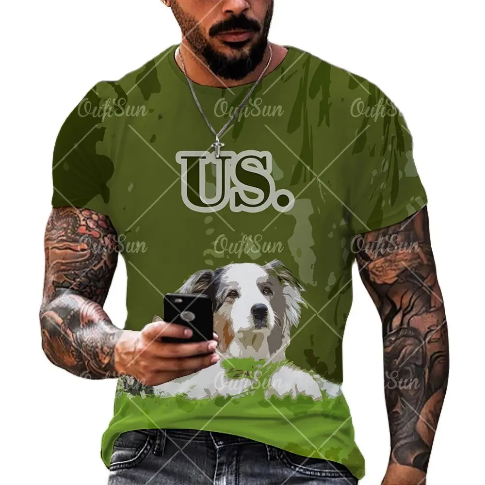 New Cute And Interesting Dog And Cat Animal 3D Printing Men Shirts Casual O-neck Oversized Loose Breathable Men's Tee Tops
New Cute And Interesting Dog And Cat Animal 3D Printing Men Shirts Casual O-neck Oversized Loose Breathable Men's Tee Tops